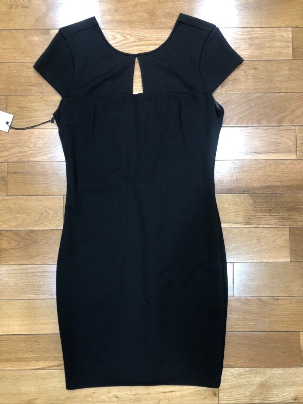 NWT Ali & Jay Sylva Little Black Dress Mini Modern Edgy Size M - Picture 3 of 12